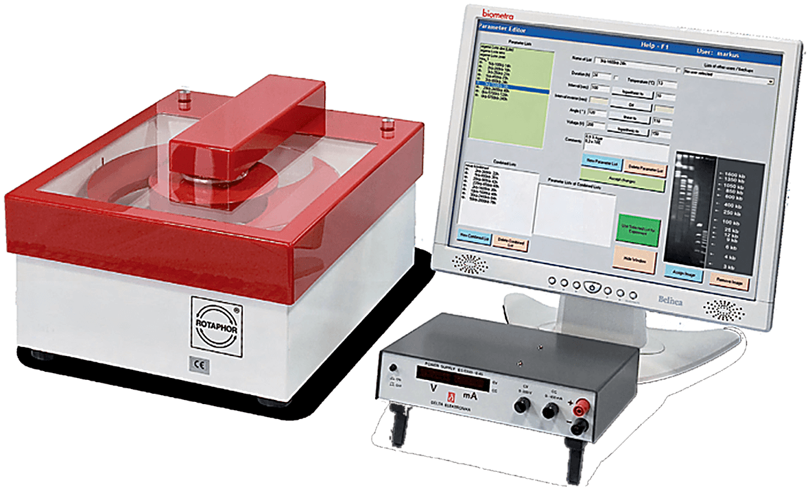 Biometra Rotaphor System 6.0 (Pulsed Field Gel Electrophoresis)